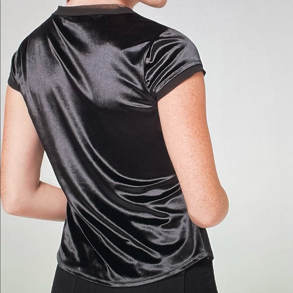 NWT WHBM Velvet T Size XS Soft/Stretchy/Shiny - Picture 2 of 16